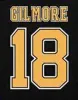 Custom Men Retro 18 Happy Gilmore Boston Hockey Jerseys noir blanc jaune alternative cousée uniformes femmes