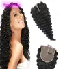 Perruque Lace Closure malaisienne naturelle, Deep Wave, couleur naturelle, 6x6, 10A, 6x6, avec extensions de cheveux de bébé, 4058392