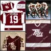 2022 Custom Ohl Peterborough Petes zszyte hokeja Jersey 8 Ryan Gagner 27 James Guo 5 Quinton Page 7 Shawn Spearing 17 Zack Lewis 30 Tye Au