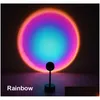 Party Favor Projector Lamps 180 graders rotation USB -projektionslampa för party Sunset Night Light Theme Bedroom Decor JH08 Drop Deliver DHPZL