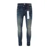 Lila Jeans Denim-Hose Herren Lila Jeans Designer Jean Herrenhose High-End-Qualität Gerades Design Retro Streetwear Casual Jogginghose Jogg