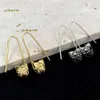 Stud Fashion Gold Silver Boucles d'oreilles Aretes Orecchini pour femmes Party Wedding Lovers Cadeau Bijoux Fiançailles 2024 Designer Boucles d'oreilles Bijoux Cadeau de haute qualité