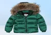 Dzieci Down Jacket 2021 Rosja Winter Saccoon Fur Fur Cllar Kids Wszerz do śnieżnej kurtki dla chłopców dziewczyn 188p2564632