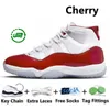 Jumpman 11 11s Heren Basketbalschoenen Cherry Gratitude Napolitaans Cool Grijs UNC Space Jam Olifant Wit Roze Slangenhuid Geel Heren Dames Trainers Sport Sneakers