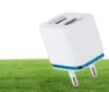 21A charge rapide double chargeur USB universel voyage EUUS prise adaptateur Portable mur chargeur de téléphone Portable DHL6323153