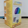 1pc Color Smart Remote Control Light Bulb, RGB+W, 16 Color Changing Light, E26 Indoor Decor Light 9W Atmosphere Light, With Flashing Function, Available For 2 Years