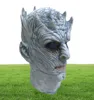 Film Game Thrones Night King Masque Halloween Réaliste Effrayant Cosplay Costume Latex Masque De Fête Adulte Zombie Accessoires T2001163386652