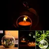 3612 Pcs Transparent Glass Candle Holder Flower Hanging Ball Vase Glass Ball Tea Light Holder for Home Wedding Party Decor 240106