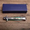 11-дюймовый нож ACK Godfather Stiletto Mafia с горизонтальным складным лезвием Карманные ножи Инструменты EDC