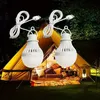 2pcs Portable LED Camping Lamp Bulb, 5V LED USB Power, Book Light Reading & Camping Study Table Lamp