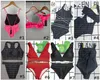 Mode Enkele Schouderband Badmode Vrouwen Zwarte Badpakken Bikini set Mode Zomer Strand Stijl Wind7488315