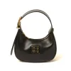 Lyx miumiubag designer axelväska miui cleo handväska 7a kvalitet underarm mini tote rese mode väska kvinnor mens lady pochette clutch topp handtag crossbody väskor