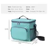 كيس غداء مقاوم للماء غداء معزول حقيبة غداء Bento Bento Box Thermal Bento Bacous Bag Bag Bag Picnic Bag Lonchera 240106