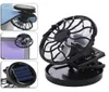 Elektriska fläktar Solen Powered Cooling Fan Clipon Mini Beach Outdoors Appliances Travel Desktop VentilatorElectric8596357