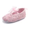 Baby Girls Shoes White Pink Embroidery Infant Prewalkers Little Girl Nonslip Christenning Baptism Wedding Spring Summer 11-13 240105