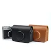 PVC PUレザー保護バッグケースカバーFujifilm Instax Mini EVOインスタントフィルムPOカメラ肩を取り外し可能なSTR40106