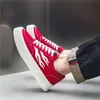 Primavera Verano moda zapatillas rojas hombre lona transpirable plataforma Casual zapatos vulcanizados hombres alpargatas cesta Homme