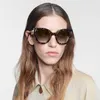 16% de réduction en gros de lunettes de soleil nouvelles lunettes mode parasol lettres filigrane lunettes de soleil femmes