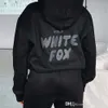 Womens White Fox Hoodie Women's Tracksuits Women Spring Autumn Winter New Hoodie Set Fashionable Sporty Long Sleeved Pullover Hooded joggers 6 AVYJ