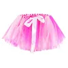 Rokken Vrouwen Patchwork Veelkleurige Mesh Mini Tutu Rok Ondersteuning Half Body Bladerdeeg Petticoat Kleurrijke Kleine Korte Femme Faldas 2024