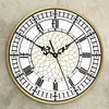 Big Ben Klok Hedendaagse Moderne Wandklok Retro Stille Niet-tikkende Muur Horloge Engels Home Decor Groot-Brittannië Londen Gift X070338i