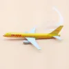 16 см сплав металла Air DHL B757 Airlines модель самолета Boeing 757 Airways подставка для самолета литой под давлением самолет детские подарки Y200104291P