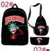 Sacos ao ar livre 3D Schoolbag Bag Backwoods Wearable Mochila Digital Impressão Lazer Set para Figura Custom6143032 Drop Delivery Sports O Dhkgc