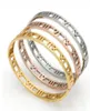 Bracelet romain en argent et acier inoxydable, bijoux à la mode, en or Rose, Bracelets pour femme, amour, 7042013, 2022