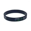 Charm Bracelets 1 Pcs Joshua 9 Be Strong And Courages Do Not Afraid Religious Faith Silicone Wristband