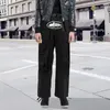 Y2K été Europe américain homme décontracté plusieurs poches pantalon ample jambe large pantalon sport Chic Hip Hop pantalon Streetwear 240105