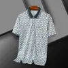 2024 Mens Polo 셔츠 디자이너 Man High End Fashion Horsts 셔츠 가득한 캐주얼 남성 골프 여름 폴로 셔츠 자수 고위 트렌드 Top Tee Asian Size QAQ