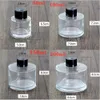 50ml 100ml 150ml 200ml clear reed diffuser bottle glass spray perfume bottles