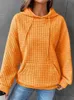 Women Hoodie Pocket Coats Autumn Winter Female Long Sleeve Lace Up Sweatshirt Pullover ZC255 240105