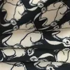 Роскошный женский комплект из двух предметов дизайнерской одежды с воротником-стойкой с принтом животных, топ на молнии с короткими рукавами + повседневные брюки, 6 января