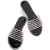 Slippers Casual Women Flat Crystal Retro Fashion Summer Shoes Ladies Women's String Bead Slipper Slip-On Female Footwear