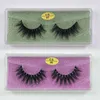 3D Mink Eyelashes 40 Style Natural Extension Long Mink Lash Hand Made False Eyelashes Full Stripe Lashes With Brush och Tweeze Fast Ship566