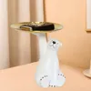 Bottles Pallet Polar Bear Home Decoration Porch Key Storage Fruit Basket Living Room Desktop Cabinet Christmas Ornament Set