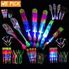 100 stks/partij of 50 stks Verbazingwekkende Licht Speelgoed Raket Helikopter Vliegende Speelgoed LED Licht Speelgoed Party Fun Gift Rubberen Band Katapult 240105