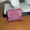 Lüks Tasarımcı Çanta Rhinestone Cüzdanlar Zincir Akşam Debriyaj Omuz Düğün Cüzdanları İçin Crossbody Çanta Kadınlar İçin Elçi Çantaları