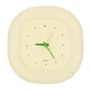 Wall Clocks INS Milk Yellow Bubble Clock Seat Living Room Home Bedroom Silent Multi Functional Simple Creative Decoration