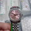 Super U1 ST9 Steel Sheel Diamond Dial 31/36mm 자동 메키아 인 숙녀 손목 시계 쥬빌리 스트랩 사파이어 운동 여성 시계