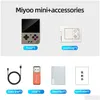 Portable Game Players Miyoo Mini Plus Retro Handheld Video Console Linux System Classic Gaming Emator 3.5 Inch Ips Hd Sn Games V2 Drop Dhjbq