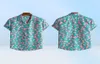 Elegante flamingo impressão havaiano aloha camisa masculina verão novo curto sve praia camisas dos homens festa de férias roupas 3658623