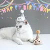 Odzież dla psa Delikatna czapka o długości łatwej, łatwej lekkiej, odpornej na zużycie kota dekoracyjnego
