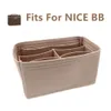 Inserir Nice bb Bags Organizador Maquiagem Bolsa Interna Bolsa Cosmética Portátil para Nice Bag Organizer 240106