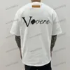 xinxinbuy 2024 Men designer tee t shirt signatur bokstav tryck besättning hals kort ärm bomull kvinnor svart vit s-xl