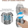 Diamond Crystal Jet Cup Masturbator Mannelijke Clip Zuig Penis Trainer Volwassen Erotische Speeltjes 240106