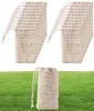 Natural Exfoliating Mesh Soap Saver Brush Sisal Bag Pouch Holder For Shower Bath Foaming and Drying1929243