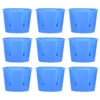 Dinnerware Sets 50PCS Bowl Plaster Mixing Storage Cup Experiment Tiny Dentist Supplies For Men Blue