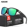 KDEAM Shocking Color 2020 Square Sport Men Sunglasses Polarized Elmore Fashion Glasses for Lady KD505 CX200706233n
